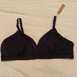 Skims Cotton Triangle Bralette